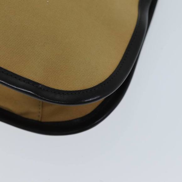 GUCCI Web Sherry Line Shoulder Bag Canvas Beige Green 001 4321 2684 Auth ac2967 - Picture 9 of 16